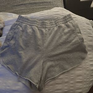 Aerie Gray Casual Shorts Size L (Read Description)